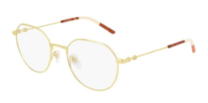 Oprawki Gucci 0684 Gold GG0684O-001