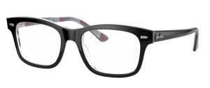 Oprawki RAY-BAN 5383 BLACK ON CHEVRON GREY/BURGUNDY ORX5383-8089
