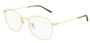 Oprawki Gucci 0681 Gold GG0681O-004