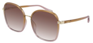 Okulary CHLOE 0031S Yellow / Orange Gradient  CH0031S-002