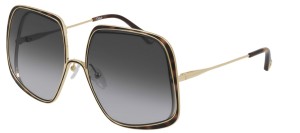 Okulary CHLOE 0035S Gold / Grey Gradient  CH0035S-001