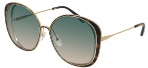 Okulary CHLOE 0036S Gold / Green Gradient  CH0036S-004