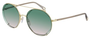 Okulary CHLOE 0041S Gold / Green Gradient  CH0041S-001