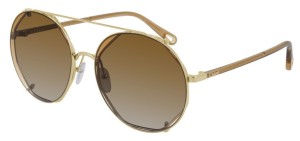 Okulary CHLOE 0041S Gold / Orange Gradient  CH0041S-002