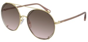 Okulary CHLOE 0041S Gold / Brown Gradient  CH0041S-003
