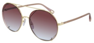Okulary CHLOE 0041S Gold / Red Gradient  CH0041S-004