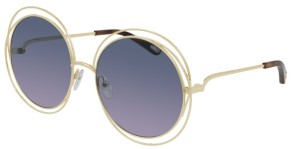 Okulary CHLOE 0045S Gold / Blue Gradient  CH0045S-006