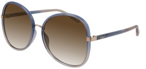 Okulary CHLOE 0030S Blue / Brown Gradient CH0030S-002