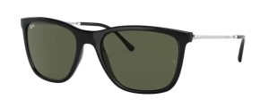 Okulary RAY BAN 4344 Black / Green ORB4344- 601/31