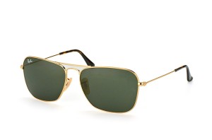 Okulary RAY BAN 3136 CARAVAN Gold / Dark Green ORB3136-181
