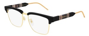 Oprawki Gucci 0605 Black GG0605O-001
