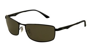 Okulary RAY BAN 3498 Black / Natural Green Polarized ORB3498-002/9A