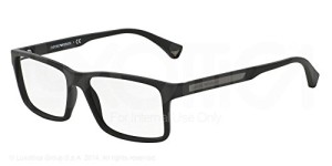 Oprawki Emporio Armani 3038 Black Rubber EA3038-5063