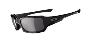 Okulary OAKLEY 9238 FIVES SQUARED Polished Black / Grey oo9238-04